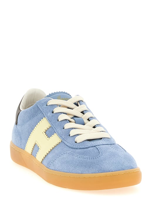 Hogan Blaue Kalbsleder Sneaker - Image 2
