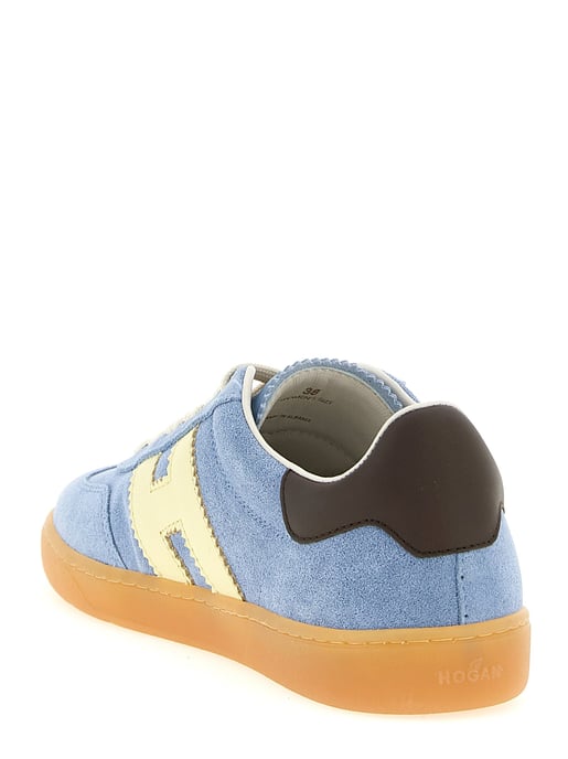 Hogan Blaue Kalbsleder Sneaker - Image 3