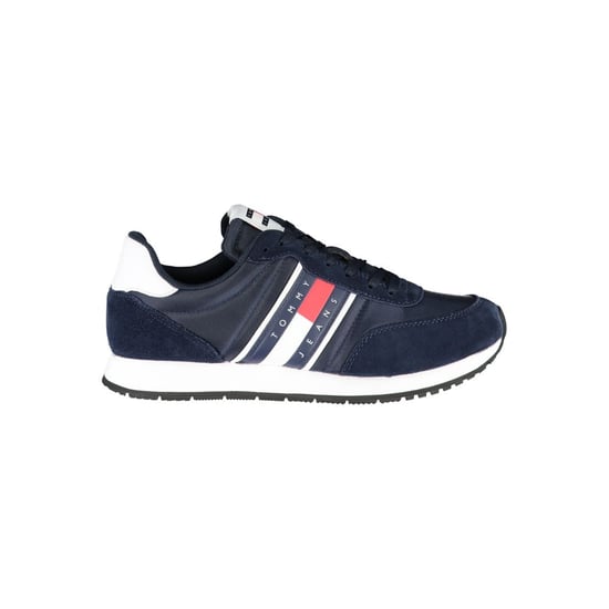 Tommy Hilfiger Blaue Polyester Herren Sneaker - Image 1