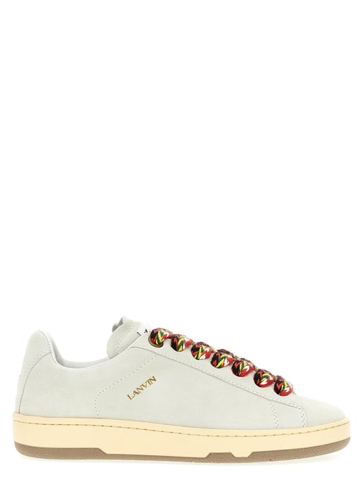 Lanvin Weiße Kalbsleder Sneaker - Image 1