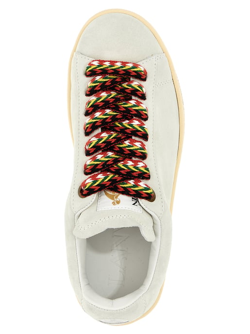 Lanvin Weiße Kalbsleder Sneaker - Image 3