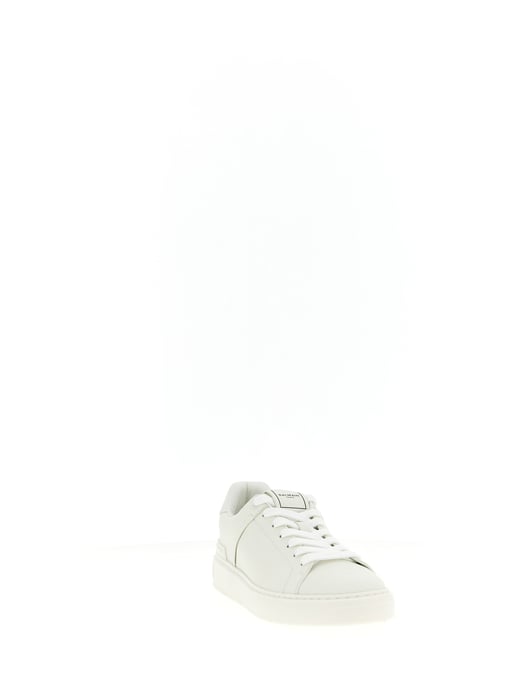 Balmain Weiße Kalbsleder Sneakers - Image 2