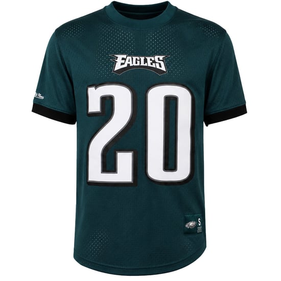 Mitchell & Ness NFL Philadelphia Eagles #Dawkins Herren Dunkelgrünes T-Shirt - Image 1