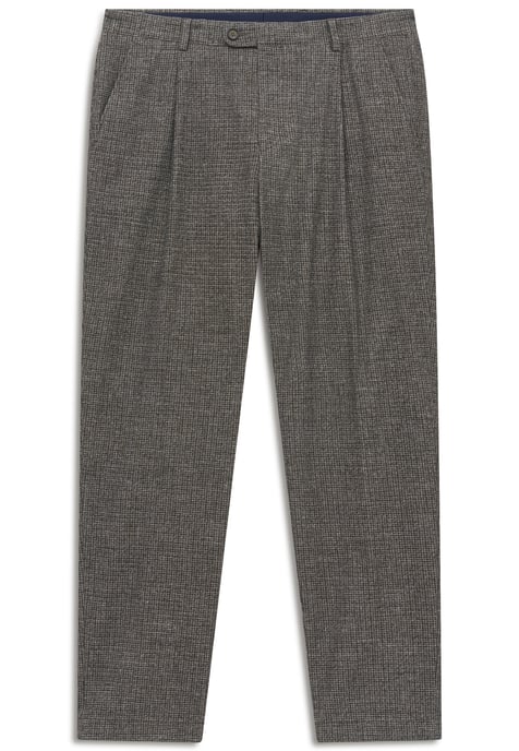 Bugatti Herren Bundfaltenhose Elio Relaxed Fit Karomuster - Image 4