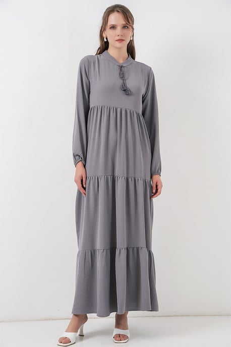 Maxikleid mit Schleifendetail - Image 6