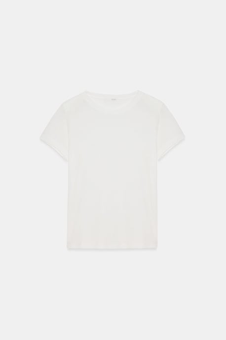 Damen Rundhalsausschnitt Kurzarm T-Shirt - Image 5