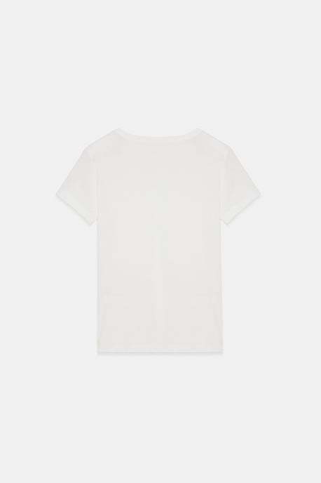 Damen Rundhalsausschnitt Kurzarm T-Shirt - Image 6