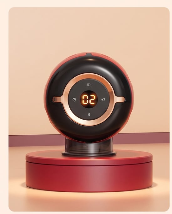3-in-1 elektrisches Wärme-Schröpfgerät mit Massage und Rotlicht - Image 2
