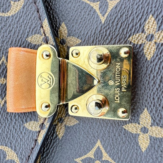 Louis Vuitton Pochette Métis Schultertasche aus braunem beschichtetem Canvas - Image 6
