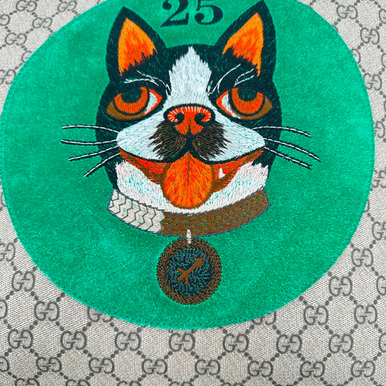 Gucci Bosco Patch GG Supreme Tote Bag aus beigefarbenem beschichtetem Canvas - Image 6