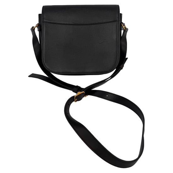 Kleine Betty Satchel-Tasche von Saint Laurent aus schwarzem Leder - Image 3