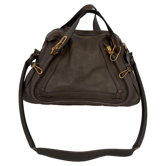 Chloé Paraty Medium Bag aus grauem Leder - Image 1