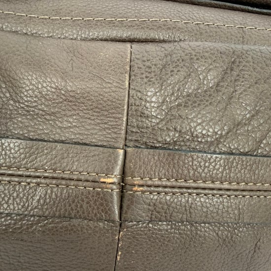 Chloé Paraty Medium Bag aus grauem Leder - Image 6