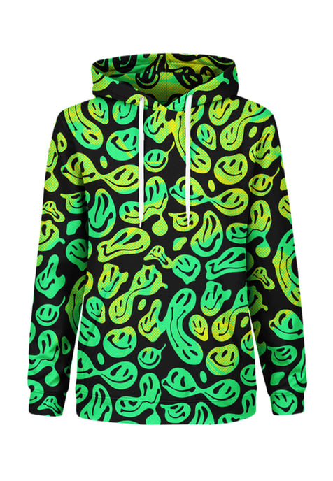 Schmelzende Smileys Kapuzenpullover - Image 1