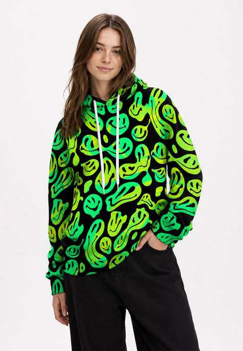 Schmelzende Smileys Kapuzenpullover - Image 3