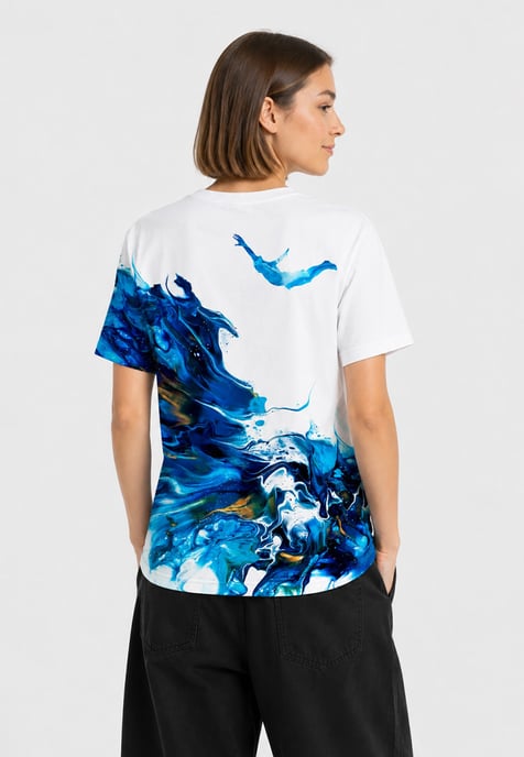Farbgieß-Diver T-Shirt - Image 5