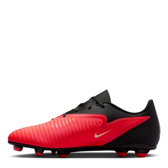 Nike - "Phantom 6 Low Club" Fußballschuhe mit festem Boden für Herren (Rot/Schwarz) - Image 2