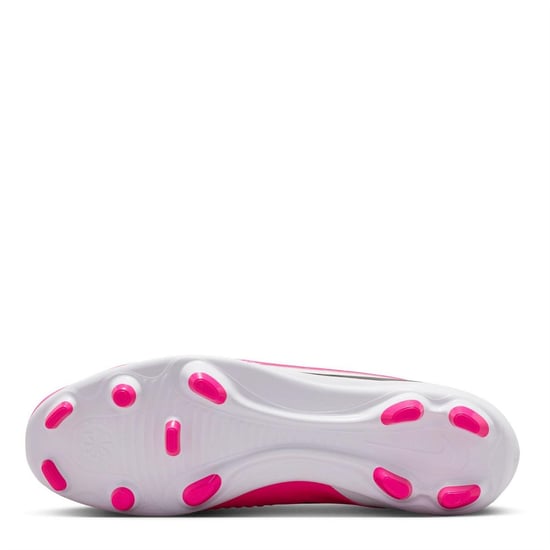 Nike - "Phantom 6 Low Club" Fußballschuhe mit festem Boden für Herren (Weiß/Pink) - Image 3