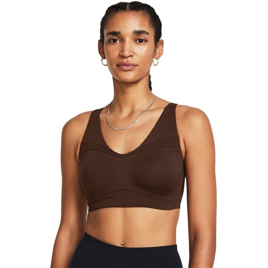 Under Armour - Sport-BH für Damen, Spaghetti-Träger (Braun) - Image 1