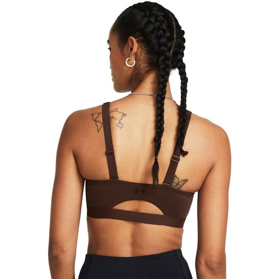 Under Armour - Sport-BH für Damen, Spaghetti-Träger (Braun) - Image 4