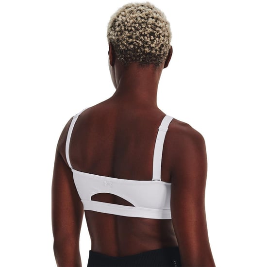 Under Armour - Sport-BH für Damen, Spaghetti-Träger (Weiß) - Image 4