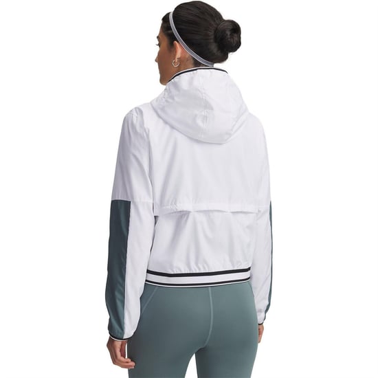 Under Armour - "Velociti Pro" Kapuzenjacke für Damen, Anliegende Passform (Weiß) - Image 2