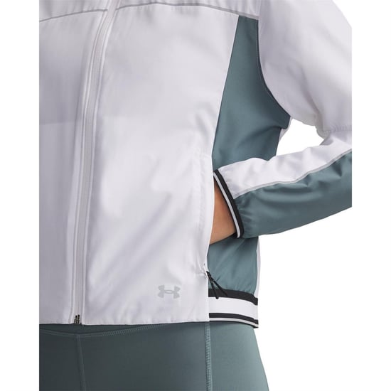 Under Armour - "Velociti Pro" Kapuzenjacke für Damen, Anliegende Passform (Weiß) - Image 3