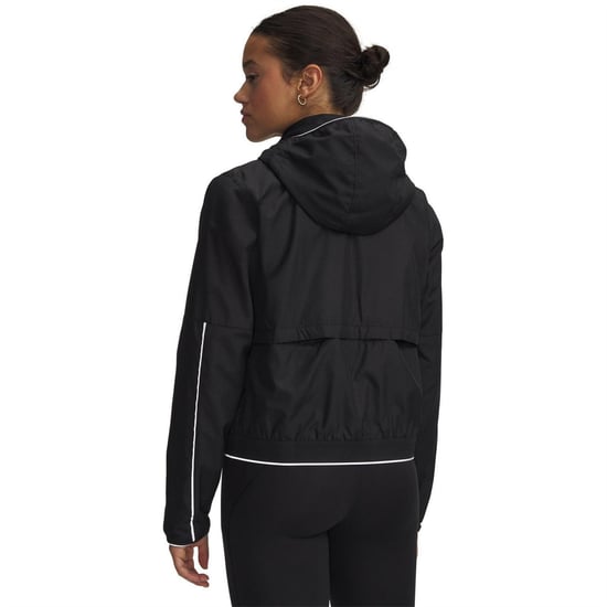 Under Armour - "Velociti Pro" Kapuzenjacke für Damen, Anliegende Passform (Schwarz) - Image 2