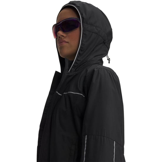 Under Armour - "Velociti Pro" Kapuzenjacke für Damen, Anliegende Passform (Schwarz) - Image 3
