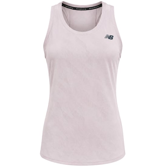 New Balance Q Speed Jacquard Damen Weste in Pink - Image 1