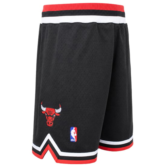 Mitchell & Ness NBA Chicago Bulls Authentische Herren Schwarze Shorts - Image 2