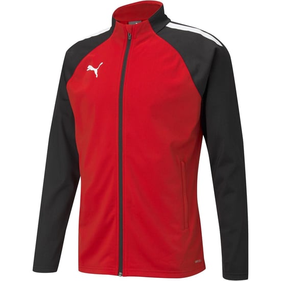 Puma - "TeamLIGA" Trainingsjacke für Herren (Rot/Schwarz) - Image 1