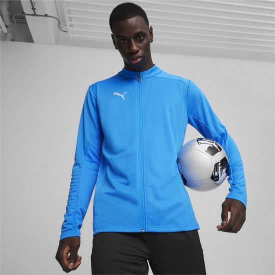 Puma - "TeamGoal" Jacke für Herren (Blau/Silber) - Image 3