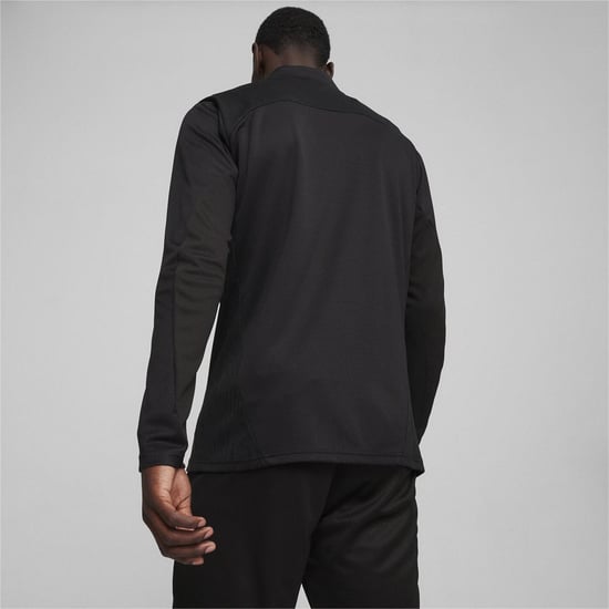 Puma - "TeamGoal" Jacke für Herren (Schwarz/Silber) - Image 4