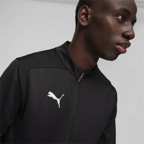 Puma - "TeamGoal" Jacke für Herren (Schwarz/Silber) - Image 5