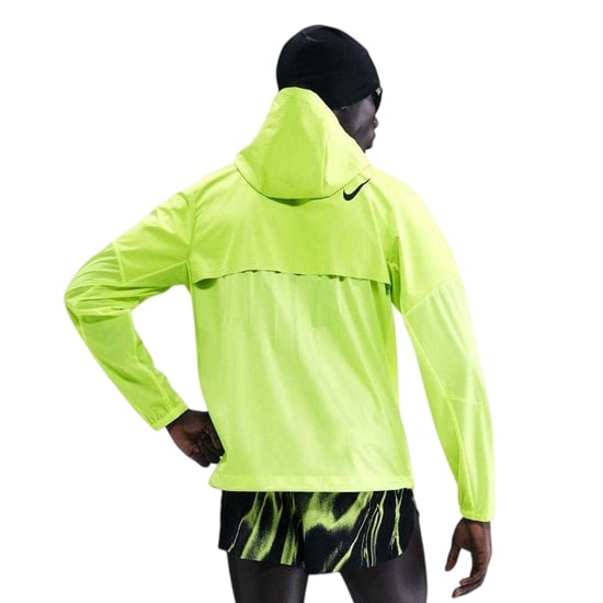 Nike - Jacke für Herren, mit Kapuze, Storm-FIT, Laufen (Volt Farbe/Schwarz) - Image 2