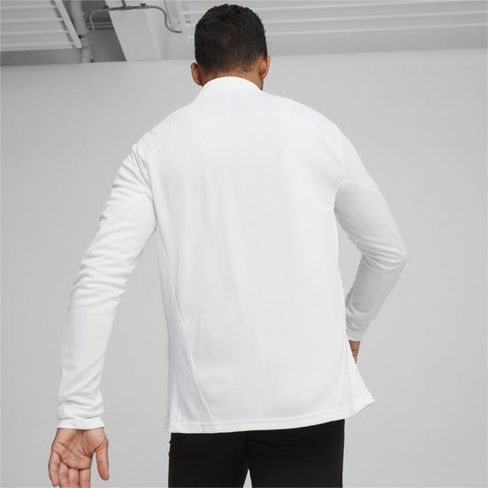 Puma - "TeamGoal" Jacke für Herren (Weiß/Silber) - Image 4