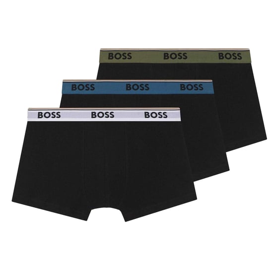 Boss - "Power" Boxershorts für Herren (3er-Pack) (Schwarz) - Image 2