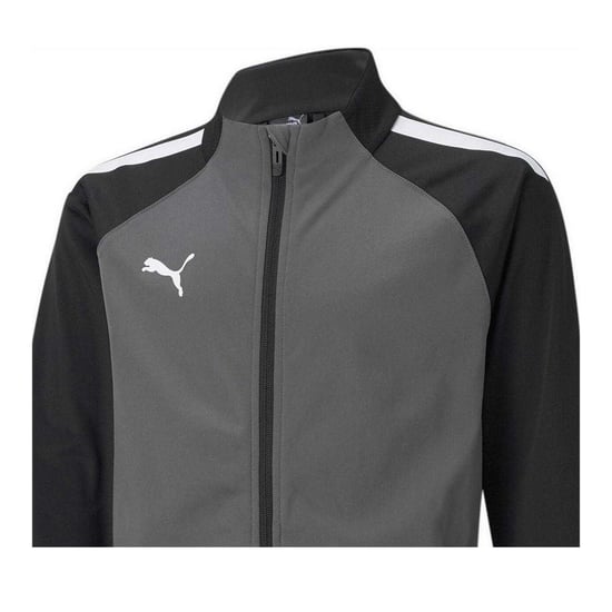 Puma - "Team Liga" Trainingsjacke für Kinder, Training (Grau) - Image 3