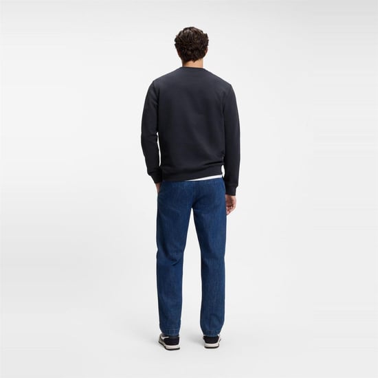 Boss - "Westart" Sweatshirt für Herren, Rundhalsausschnitt, Premium-Baumwolle (Dunkelblau) - Image 3