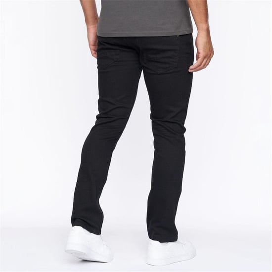 Crosshatch - "Buraca" Jeans für Herren (Schwarz) - Image 2