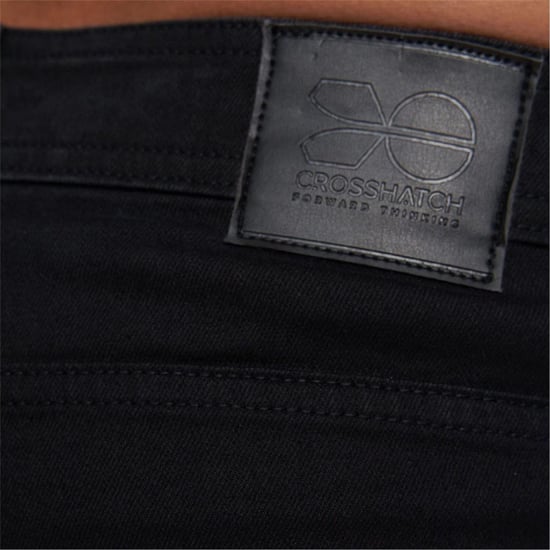 Crosshatch - "Buraca" Jeans für Herren (Schwarz) - Image 4