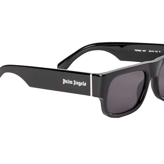 Palm Angels - "Midway" Rechteck-Sonnenbrille für Herren (Schwarz/Dunkelgrau) - Image 2