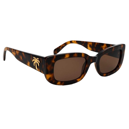 Palm Angels - "Yosemite" Rechteck-Sonnenbrille für Herren (Havannabraun) - Image 2