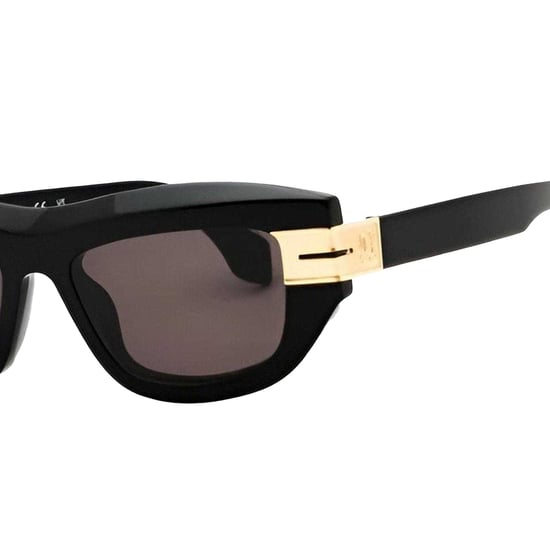 Palm Angels - "Claire" Katzenauge-Sonnenbrille für Damen (Schwarz/Dunkelgrau) - Image 3