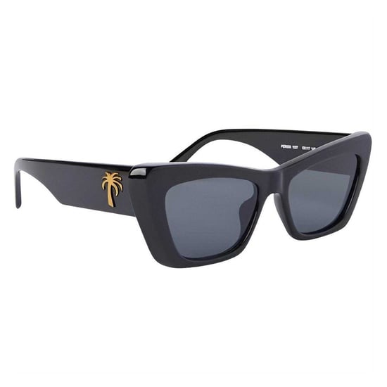 Palm Angels - "Fairfield" Rechteck-Sonnenbrille für Herren (Schwarz/Dunkelgrau) - Image 2
