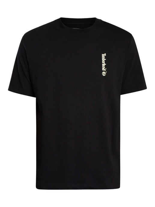 Timberland T-Shirt Mit Ovalem Logo Auf Der Rückseite, Schwarz - Image 5