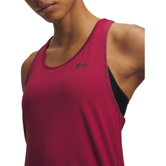 Under Armour - Ärmelloses Oberteil für Damen, 4-fache Dehnrichtung (Rotwein) - Image 3