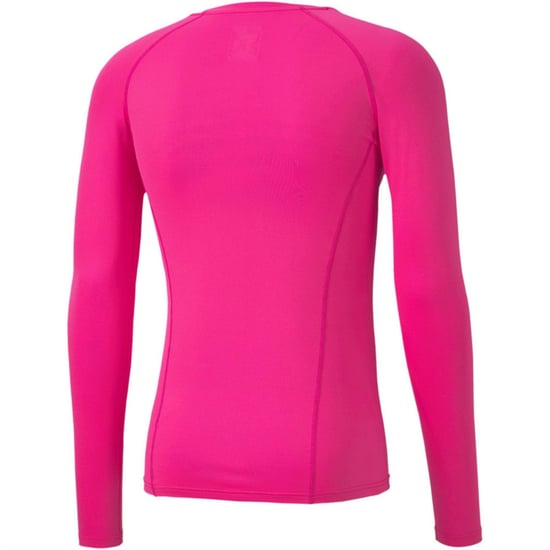 Puma - "Liga" T-Shirt für Herren, Langärmlig (Fluoreszierendes Pink) - Image 2