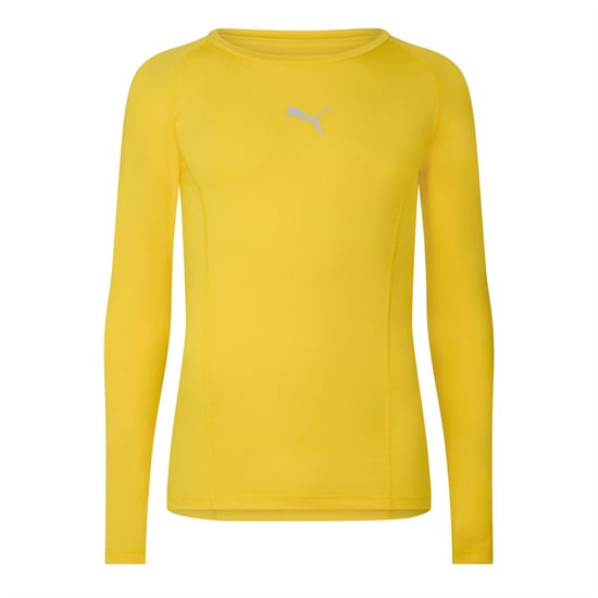 Puma - "Liga" T-Shirt für Herren, Langärmlig (Cyber-Yellow) - Image 1
